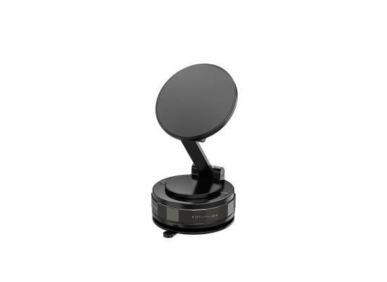 WiWU Wi-CH057 Vacuum Suction Foldable Magnetic Phone Holder – 360° Rotating Dash or Desk Mount